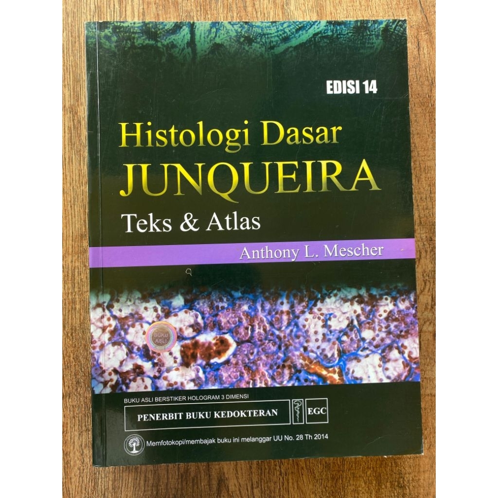 BUKU TEKS & ATLAS HISTOLOGI DASAR JUNQUEIRA