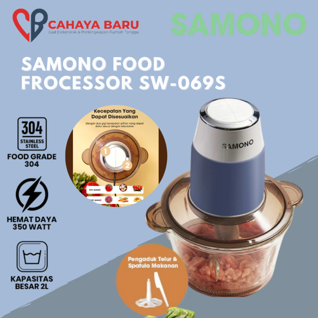 SAMONO FOOD FROCESSOR SW-069S