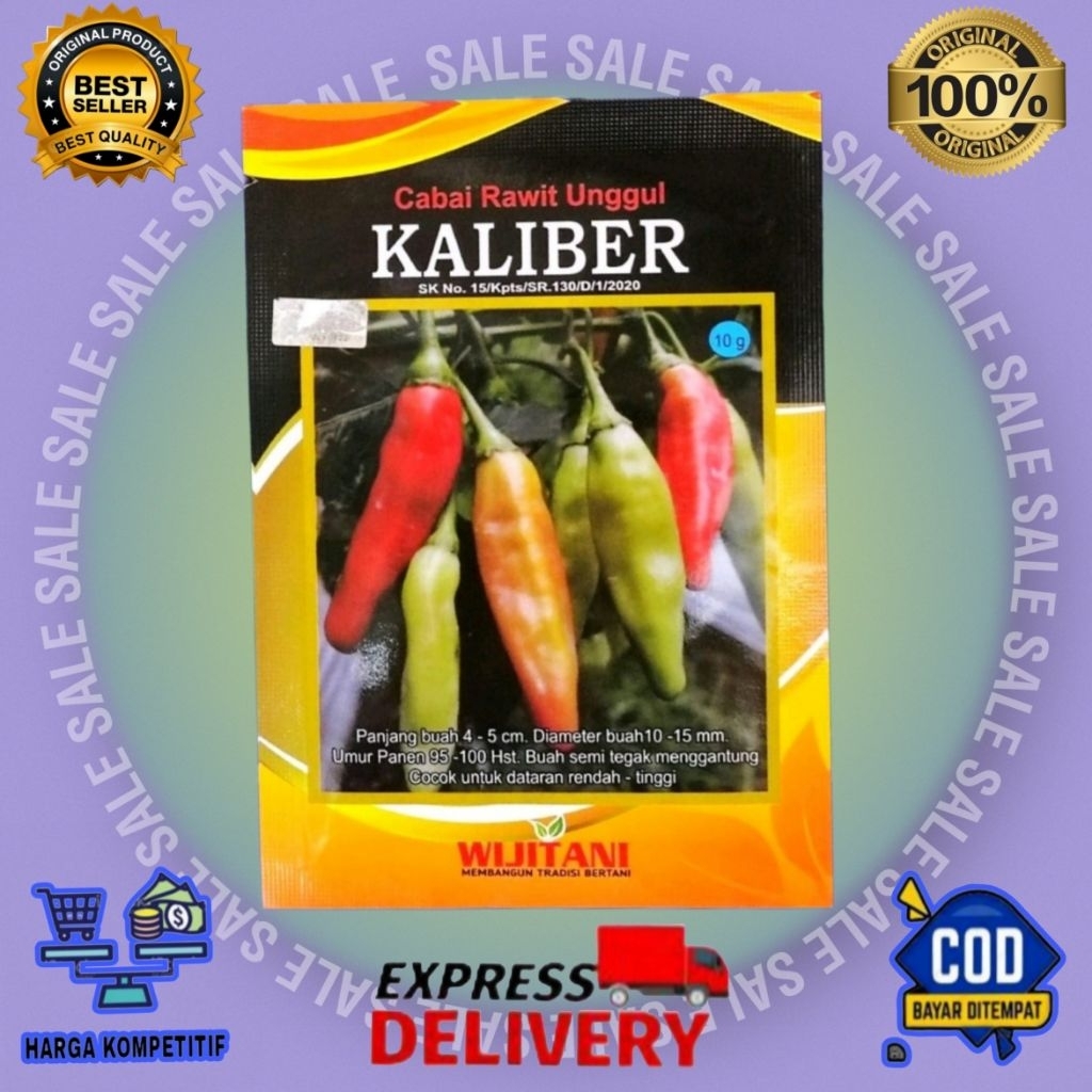 KALIBER cabe rawit kemasan 10gram jaminan original dan masa kadaluwarsa masih panjang