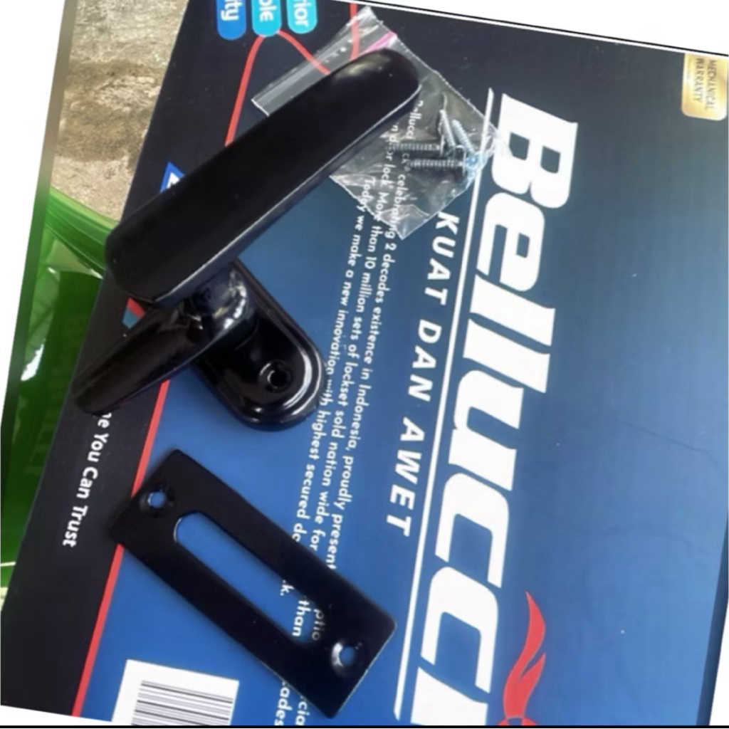 RAMBUNCIS STAINLEES SUS 304 STAINLESS BELLUCI HITAM BLACK KUNCI JENDELA GRENDELKunci jendela jendela