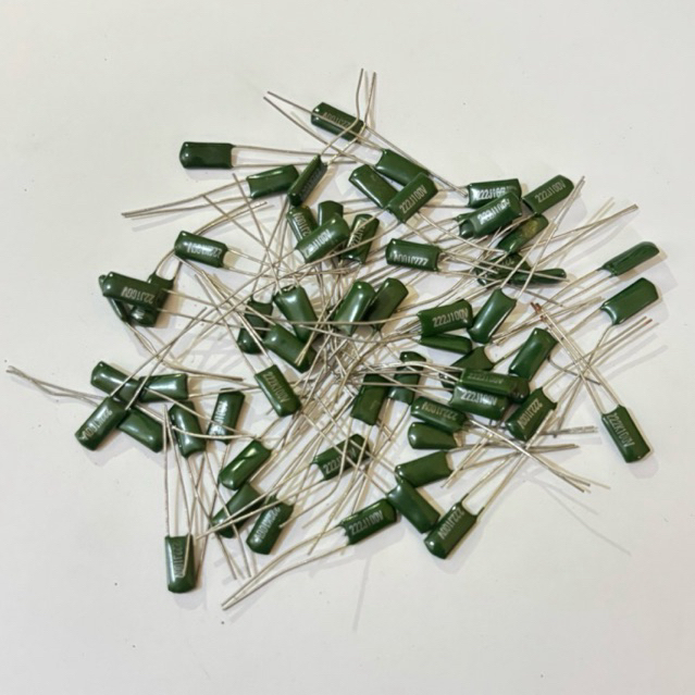 [20pcs] Kapasitor Milar 222J 100V