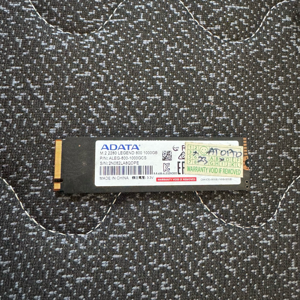 nvme 1tb adata legend 800 second