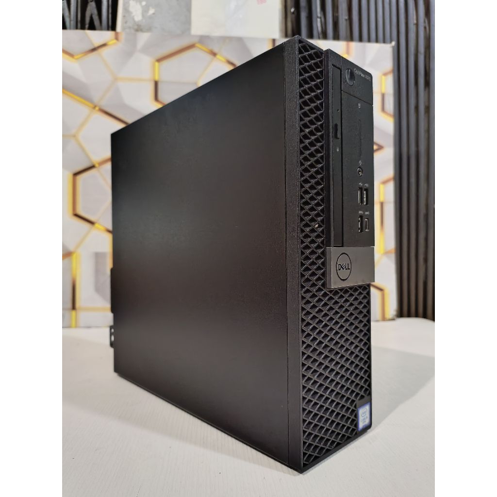 PC DELL OPTIPLEX 7070 SFF CORE I7 9700 GENERASI 9 RAM 32 GB SSD 512 GB  BEKAS BERKUALITAS