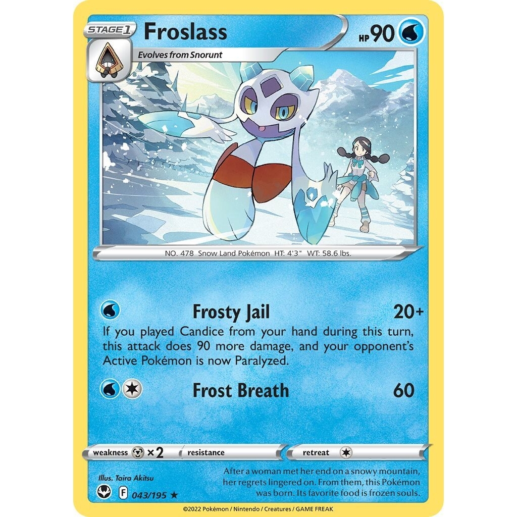 Tcg Pokemon Froslass SIT 2022