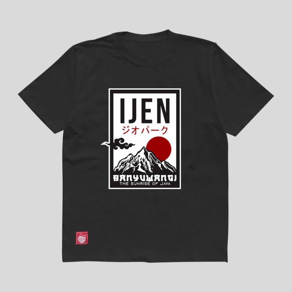 | REPUBLIK USING | PRE ORDER KAOS OLEH OLEH KHAS BANYUWANGI WARNA HITAM BAHAN COTTON COMBED 24'S LEN