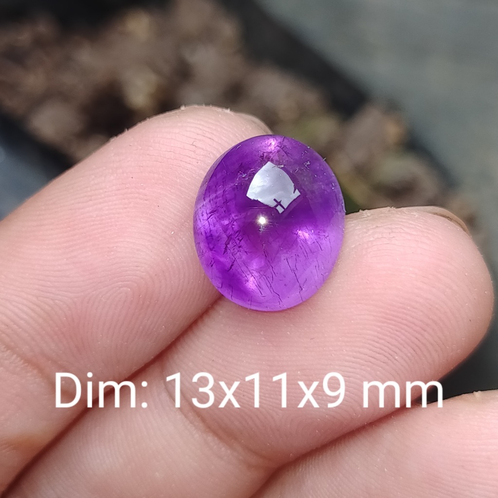 BATU KECUBUNG UNGU ASLI KALIMANTAN cek batu lainnya yaman api wulung opal bacan permata kalimaya kin