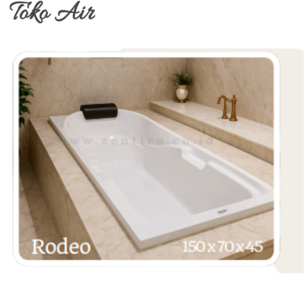 Bathtub ZENTIRO RODEO 150 x 70 x 45 cm