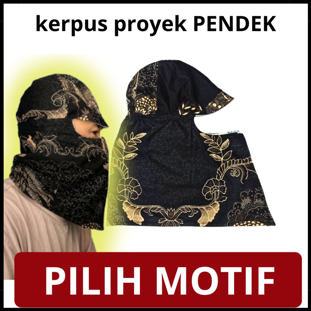 topi kerpus proyek kerpus welder model pendek