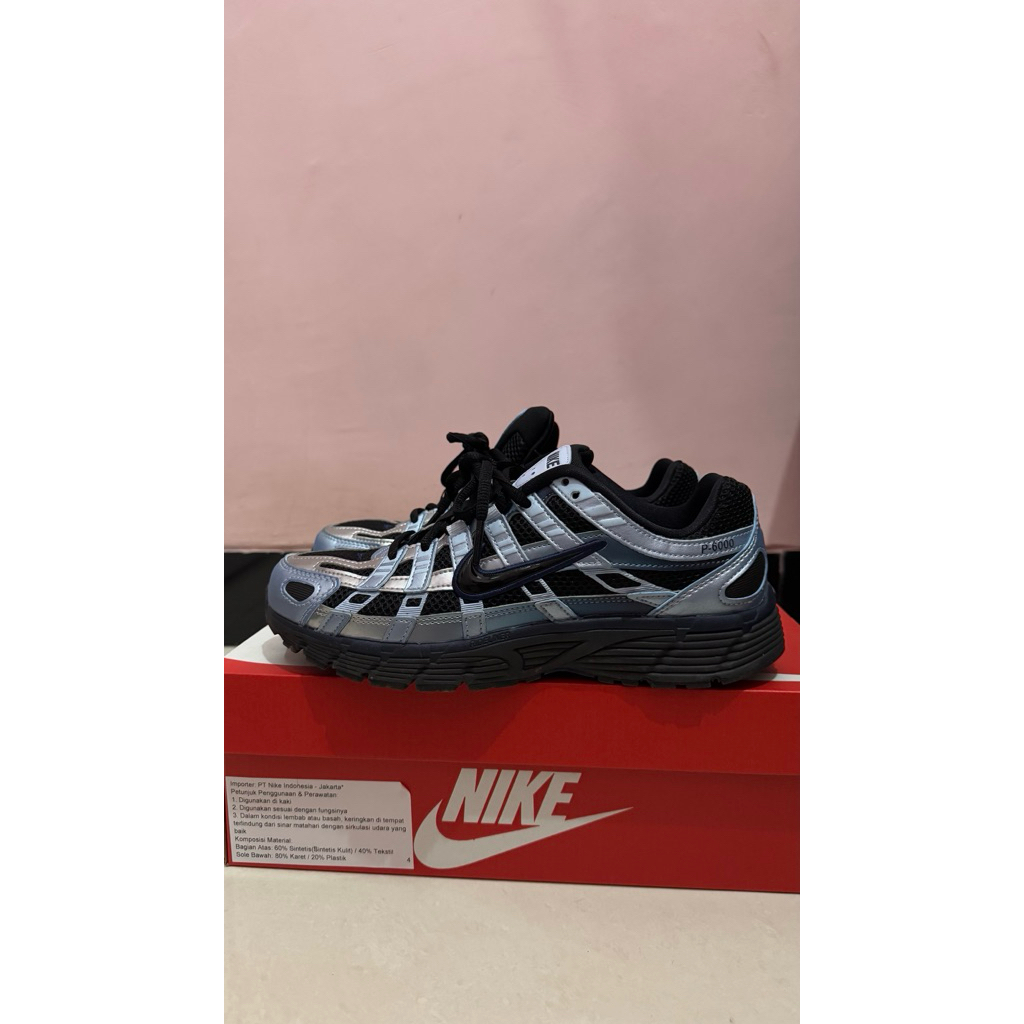 Nike P-6000 Black Hydrogen Blue Women’s (second)