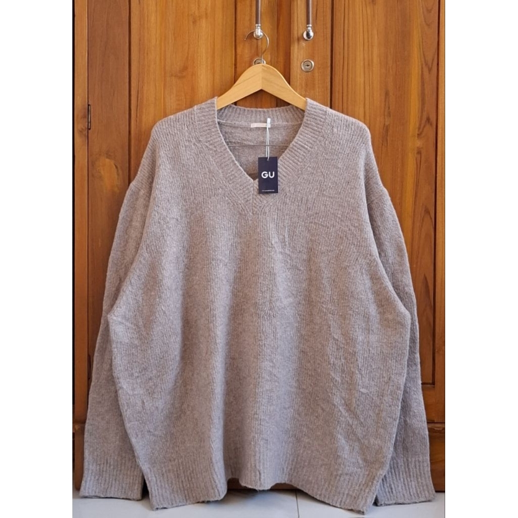 GU Sweater Oversize Taupe