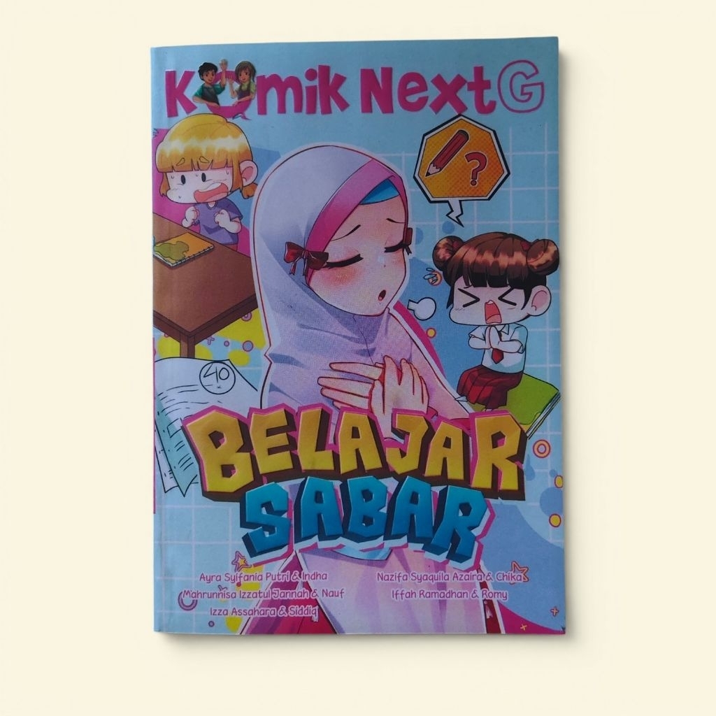 BUKU ANAK KOMIK PENGETAHUAN / BELAJAR SABAR