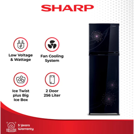 SHARP KULKAS SJN 317 MGDP SJ-317MG-DB/DP