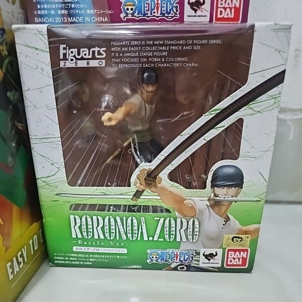 Fzo figuarts zero roronoa zoro battle ver one piece figure