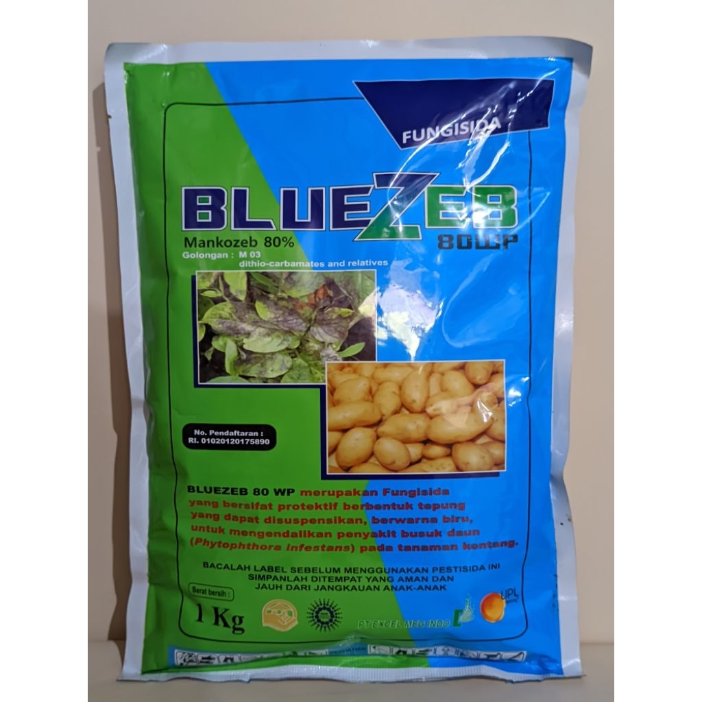 Fungisida Bluezeb 80wp 1kg | Mankozeb Biru