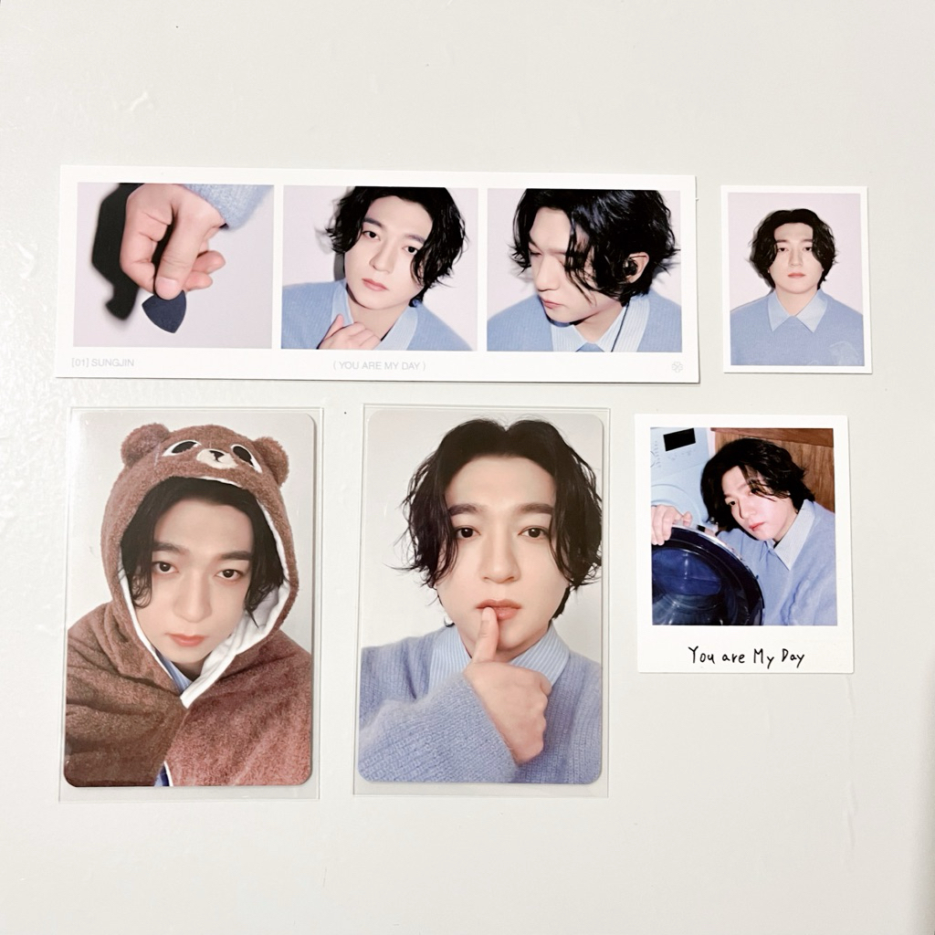 [SUNGJIN SET] DAY6 6TH MEMBERSHIP KIT CLEAN ARCHIVE DAY6 SUNGJIN YOUNG K WONPIL DOWOON MERCH KPOP PC