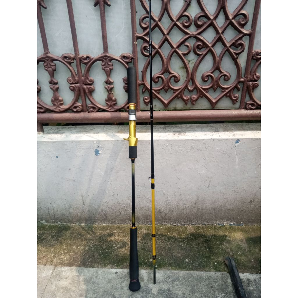 Joran custom karbon sutet JIGGING/OVERHEAD PE 4-6//6-8