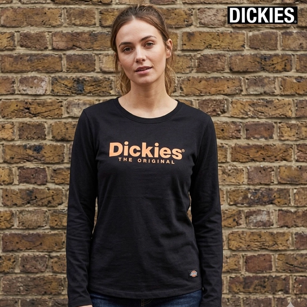 Kaos Lengan Panjang DICKIES The Original T Shirt Second Preloved