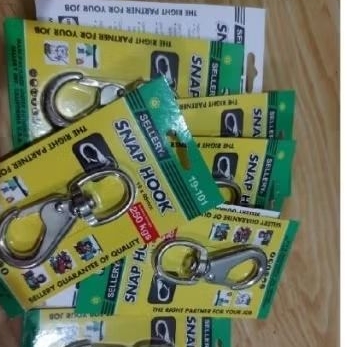 SELLERY Snap Hook BESAR 19-101 / Snap Hook Sellery 19 x 86 mm Pengait Carabiner Hook 250kgs.