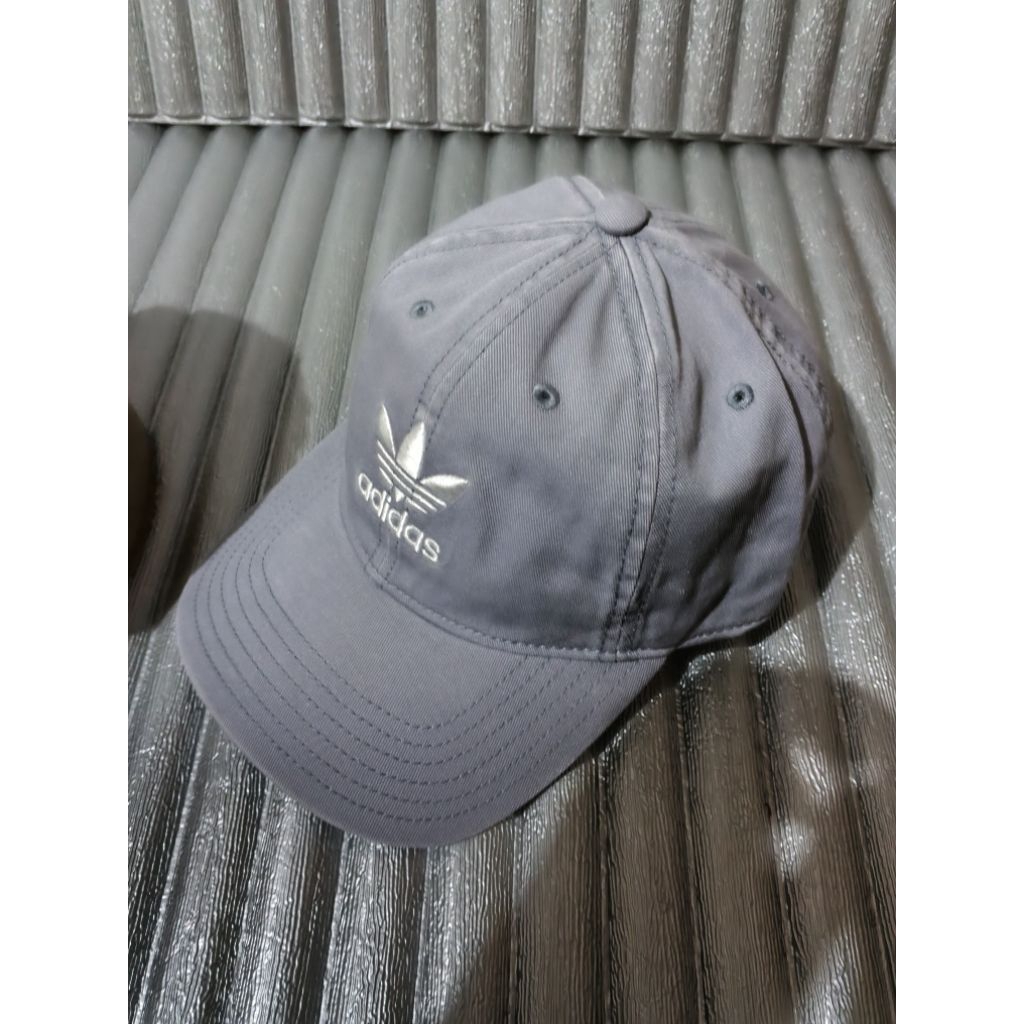 TOPI ADIDAS BUNGA ORIGINAL - ABU