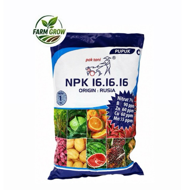 PUPUK NPK 16.16.16 RUSIA 1 KG