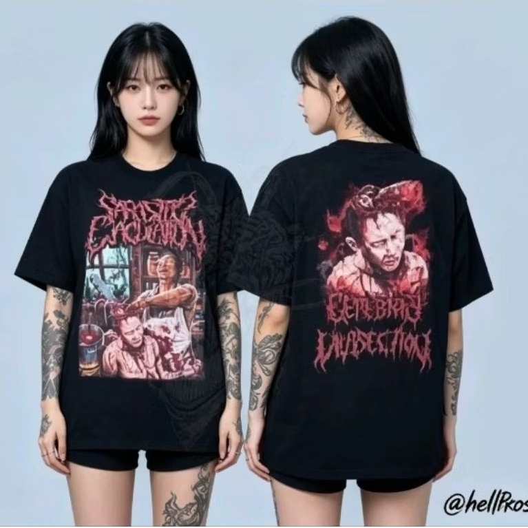 PARASITIC EJACULATION - Cerebral Vivisection | | TSHIRT DISTRO | T-SHIRT BAND METAL ORIGINAL