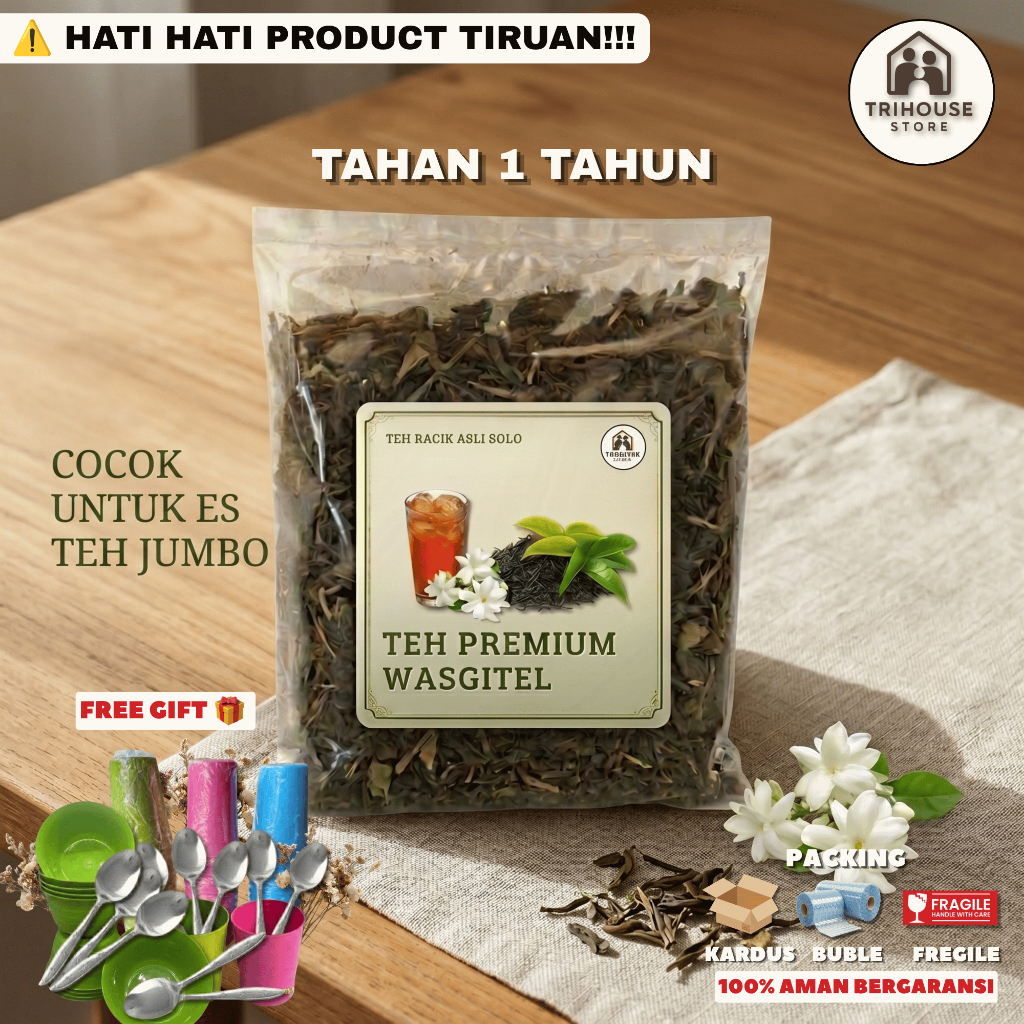 TEH RACIKAN PREMIUM (Teh Racikan Khas Solo) 500g