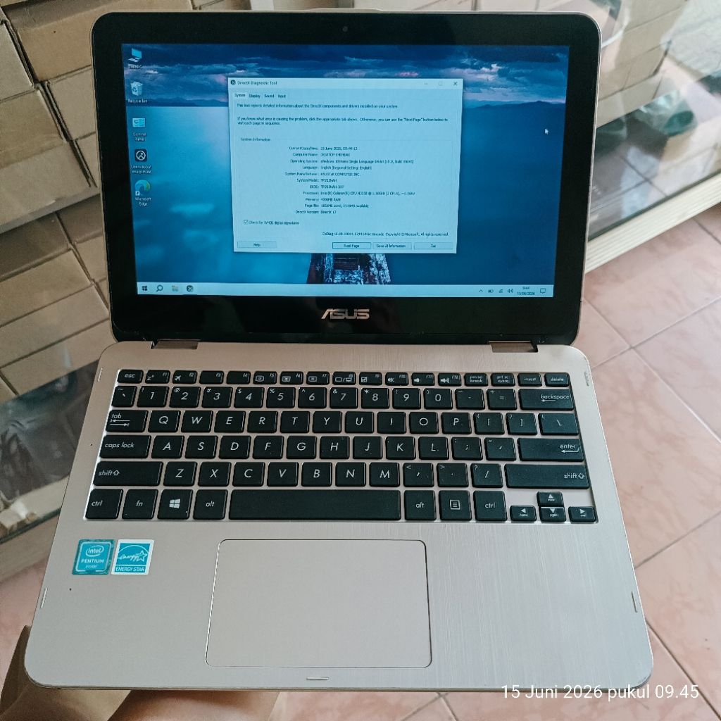 Netbook Asus TP203NAH