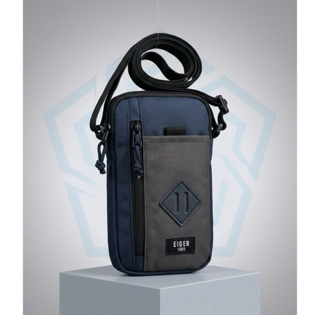 Hanging Wallet Tas Gantung Pria - Model Navy, Desain Elegan dan Praktis EIGER ORIGINAL