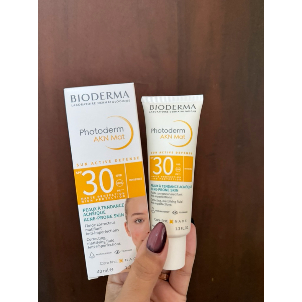 bioderma sunscreen photoserm akn spf 30 preloved