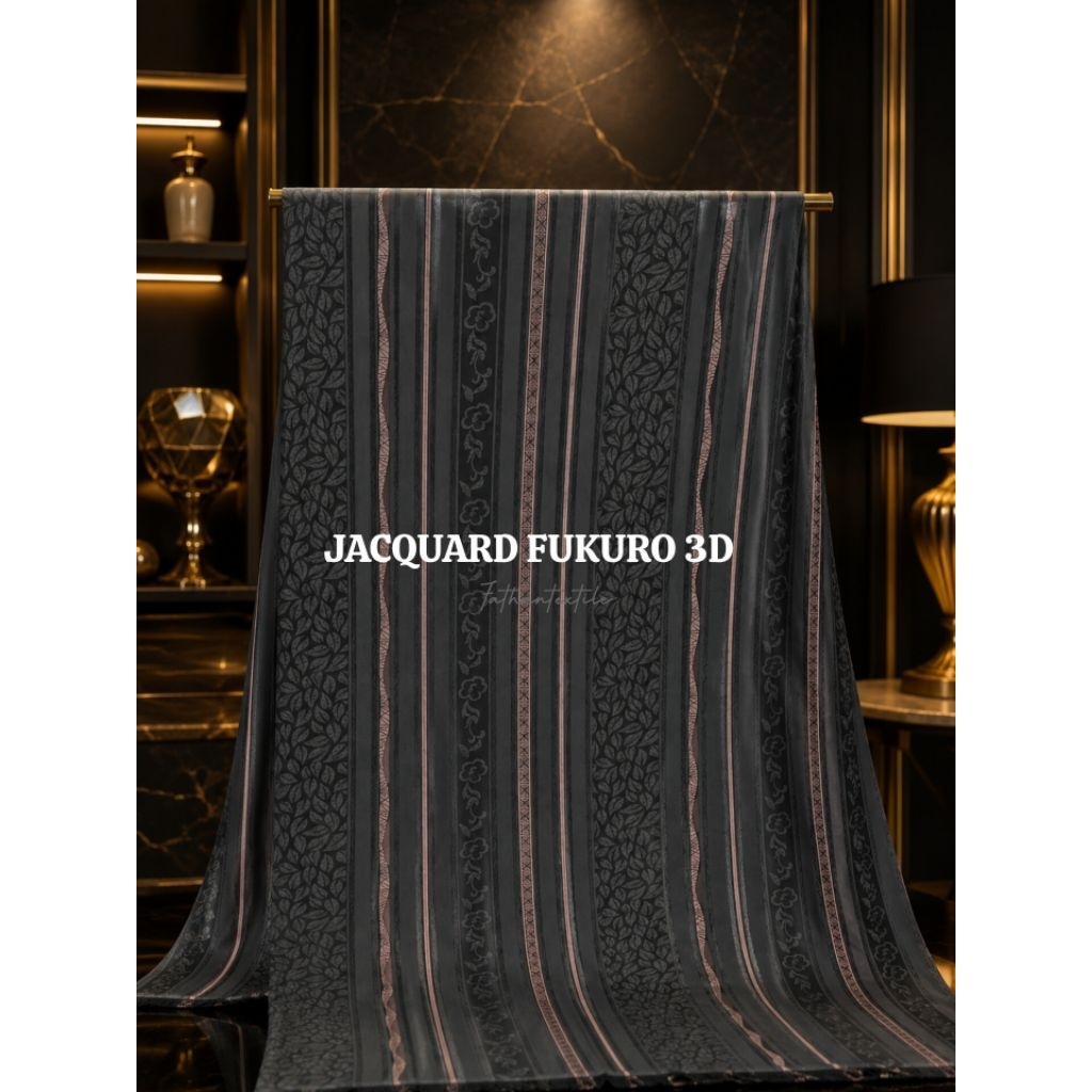 kain Jacquard fukuro 3D {Harga Per 0,5 Meter}