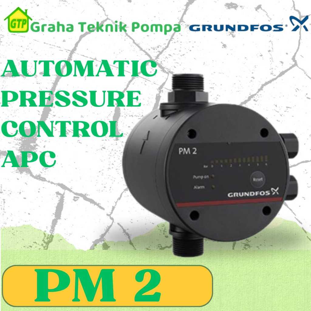 Otomatis Grundfos PM 2 Otomatis Pompa Air