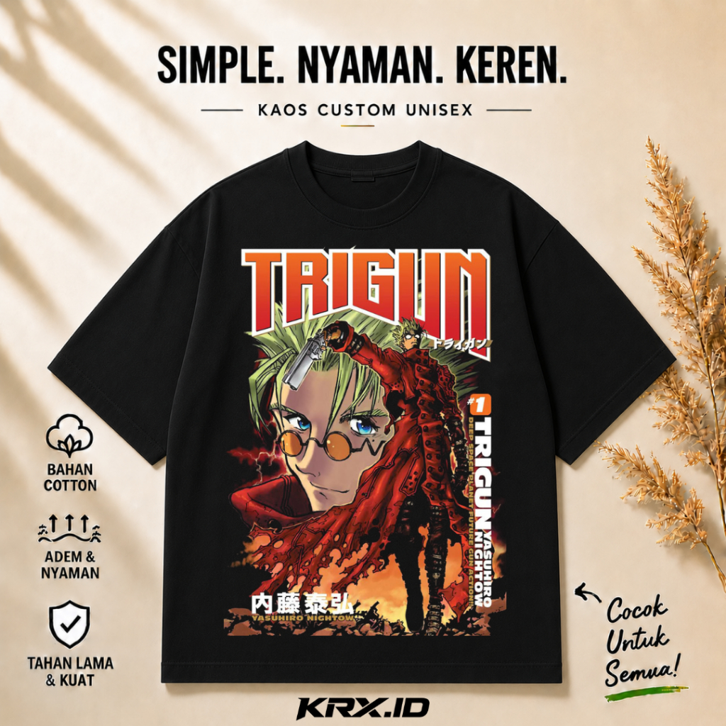 T-Shirt Oversize Trigun