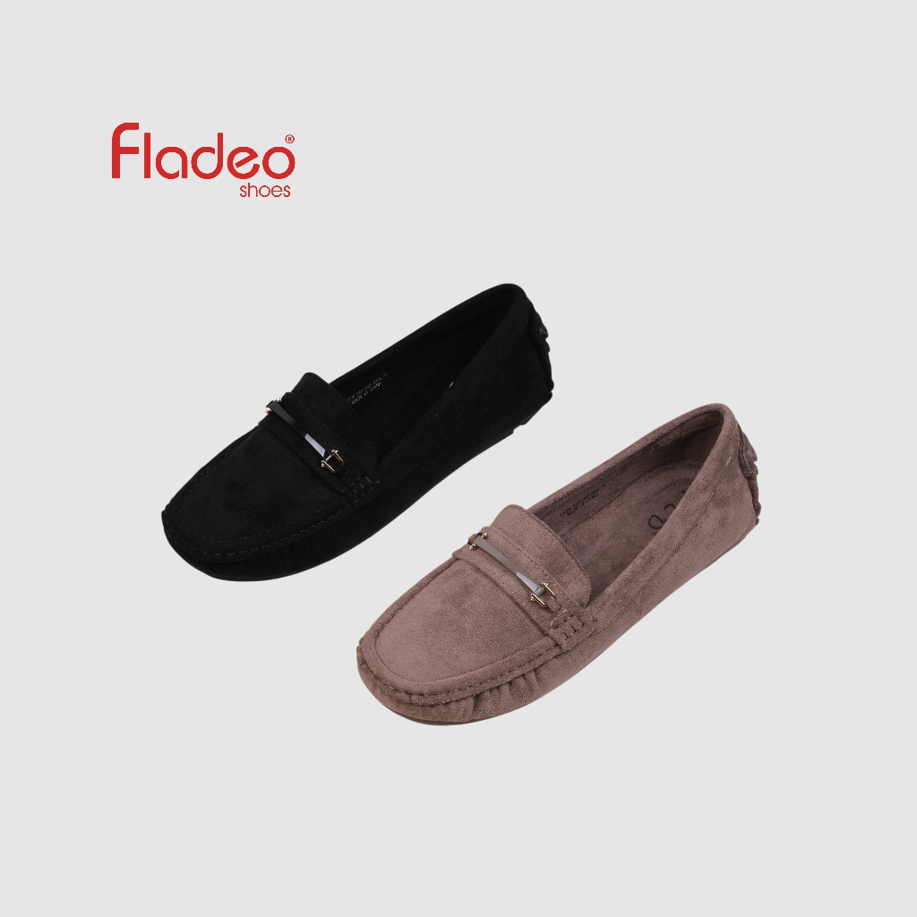 Fladeo A25/LSFM540-1BR/Sepatu Moccasin Wanita [ Moccasin Shoes ]