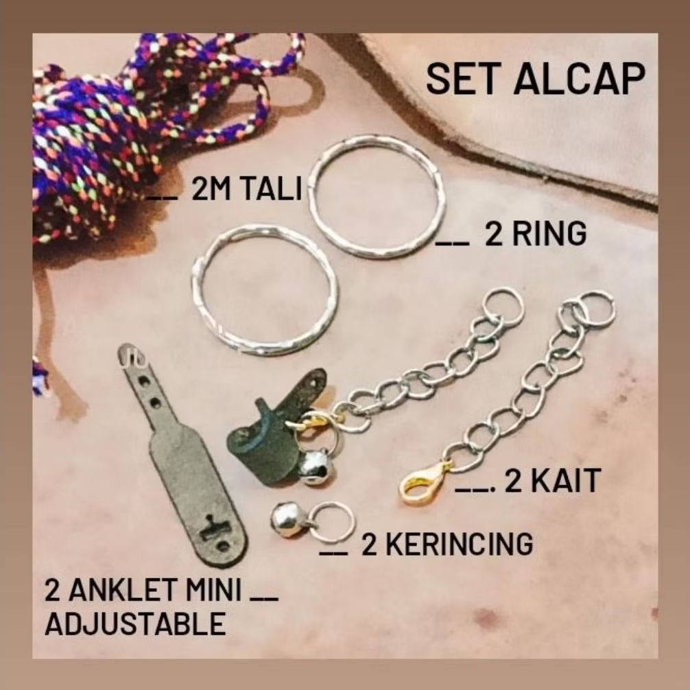 Anklet BOP UK. XS (Alap Alap Capung) Adjustable