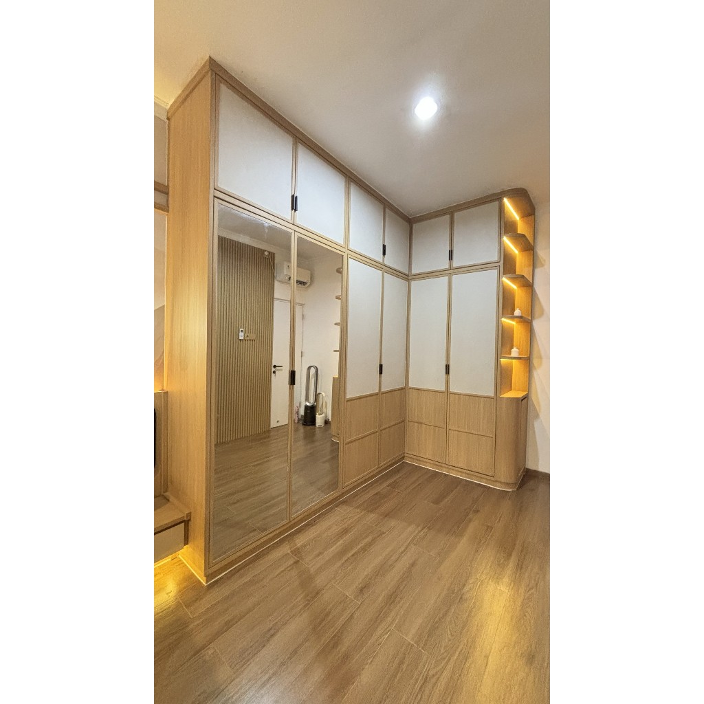 Jasa Pembuatan Wardrobe Custom