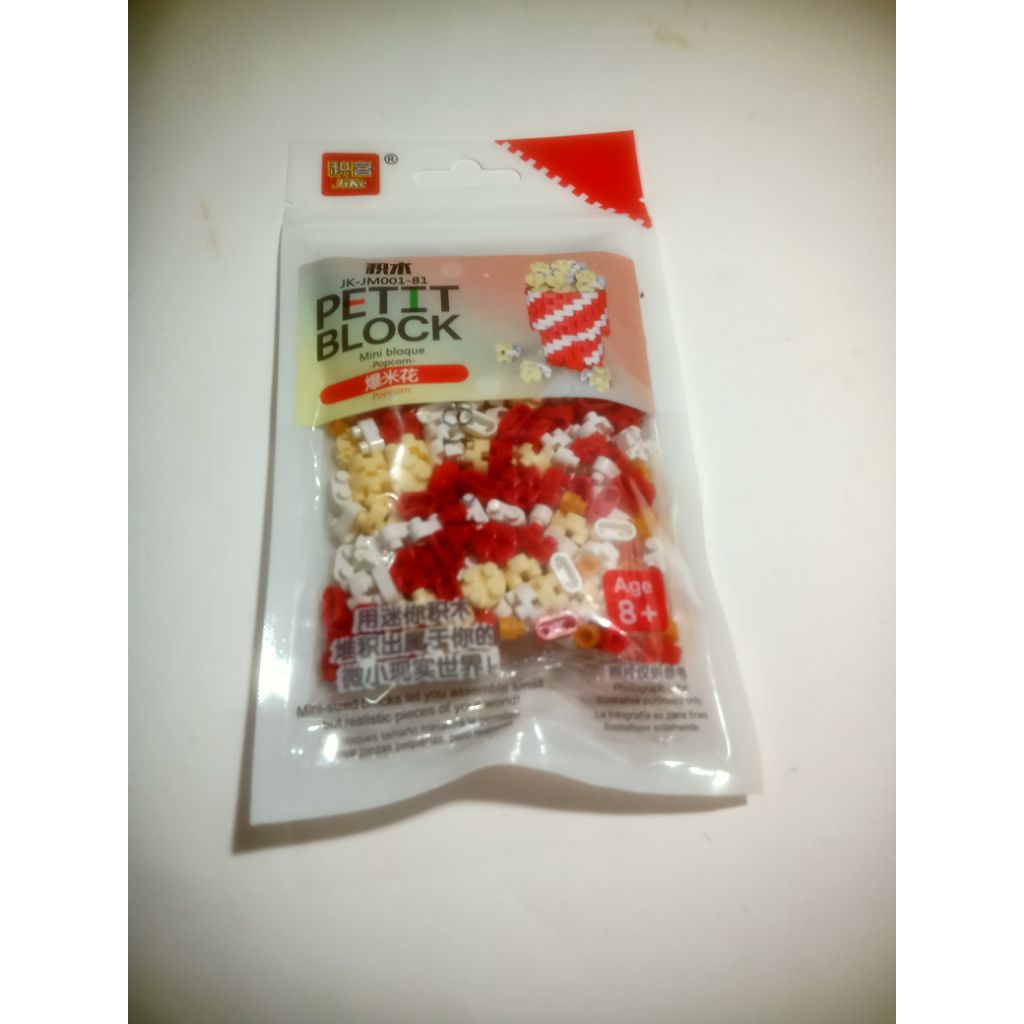 Mainan Jike Petit Block Mini Building Nano Block 3D Puzzle ,Lego.