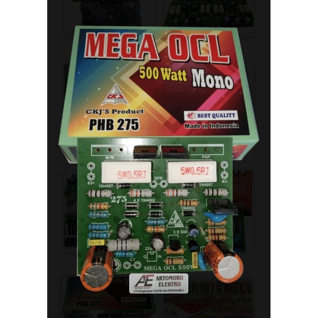 Driver Ocl 500 Watt mono ckj/Phb 276