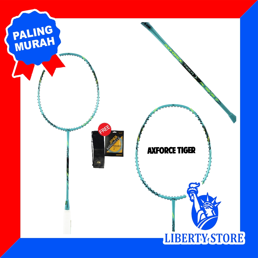 Raket Badminton ORIGINAL LINING AXFORCE TIGER 4U 5U