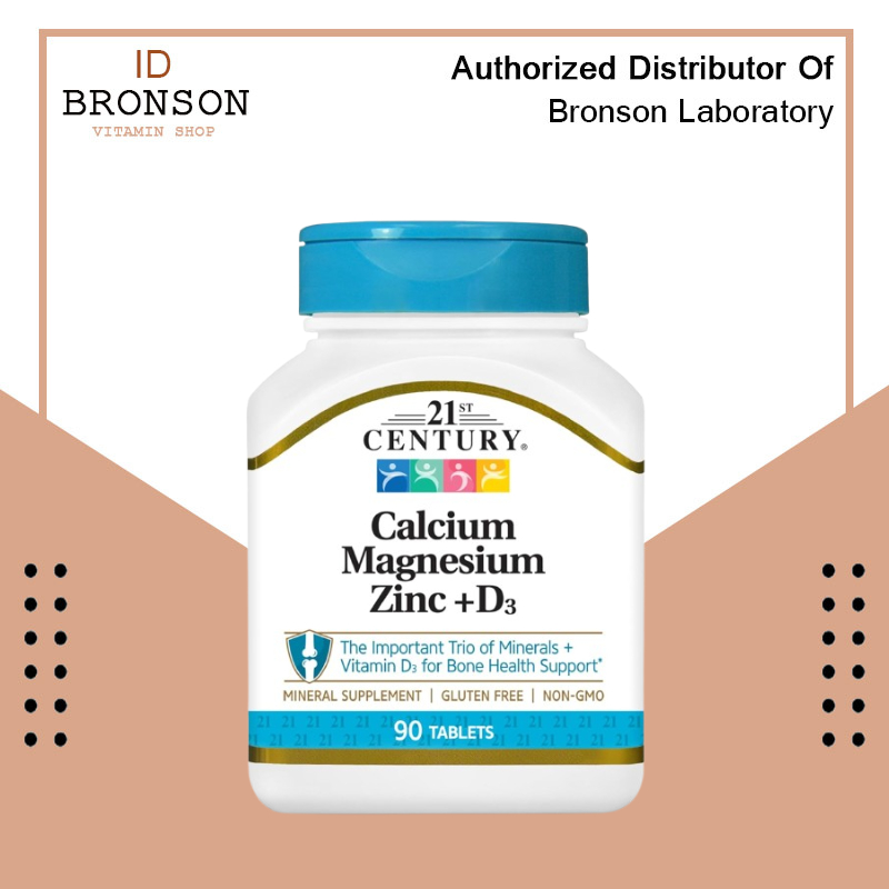 21st century calcium magnesium zinc d3 90 tablet