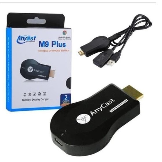 Dongle HDMI Anycast M9 Plus Wifi ​Display Receiver/anycast dongle hdmi original Untuk 2.4G1080P Ando