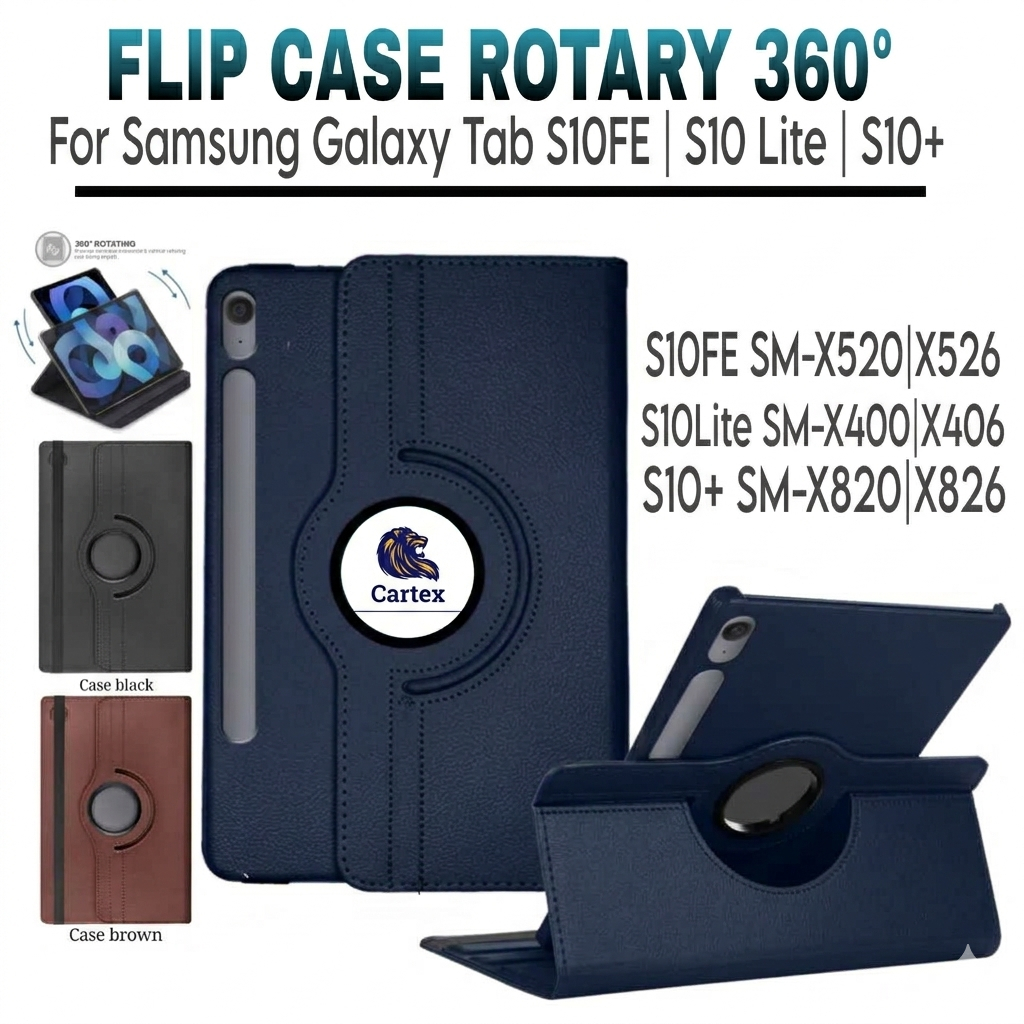 Case Rotary Samsung Tab S10 Lite FE Plus / Case Samsung Tab S10 FE / Case Samsung Tab S10 Lite / Cas