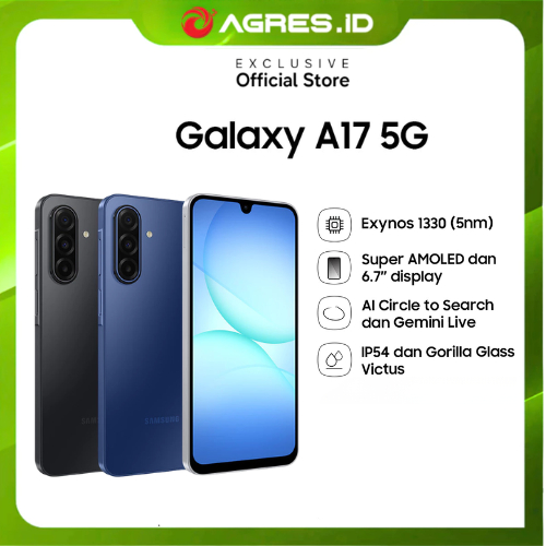 SAMSUNG GALAXY A17 5G 8GB 256GB Exynos 1330 Super AMOLED 90Hz Refresh Rate 5,000mAh