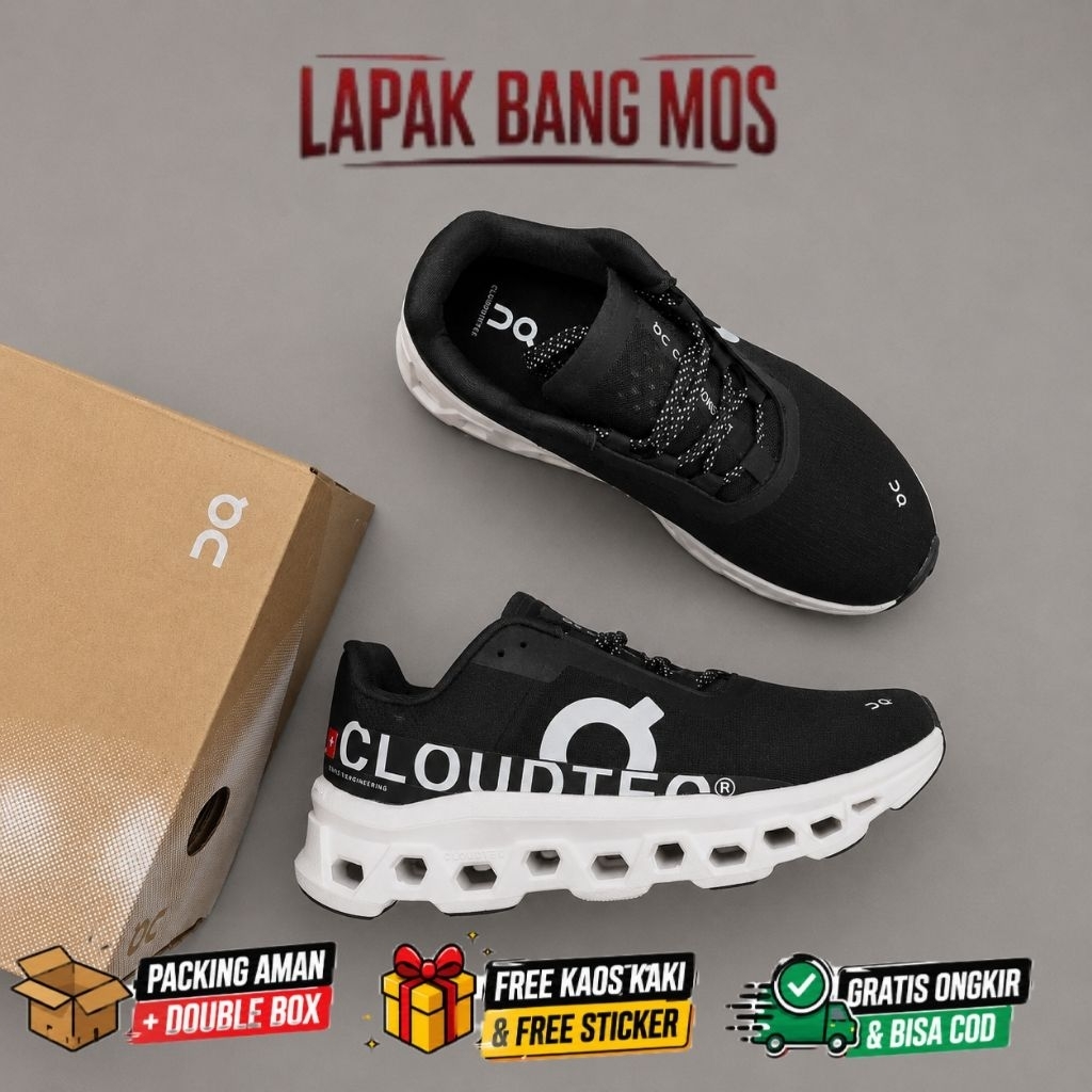 Mossupply sepatu running OC monster kualitas terbaik