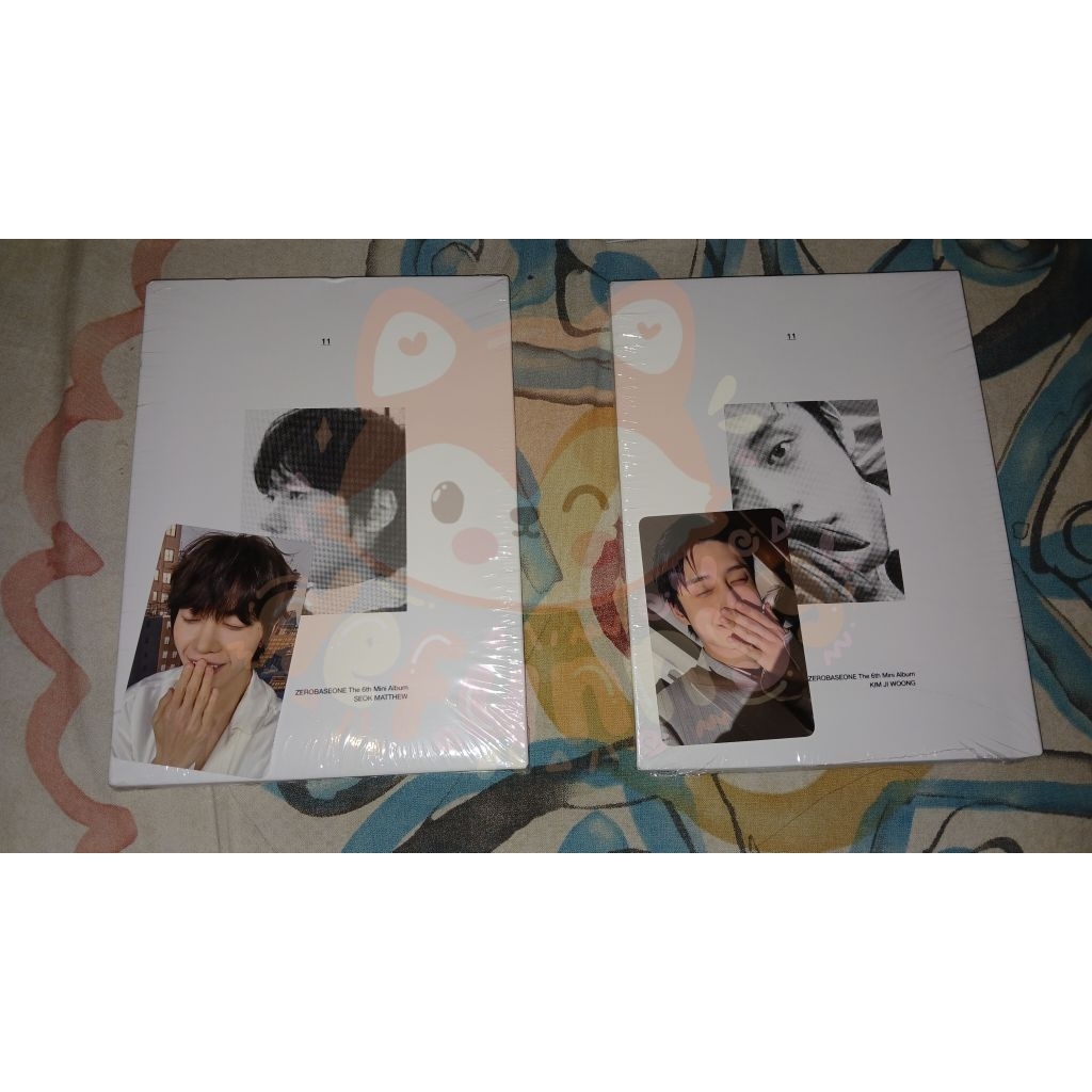 [READY STOCK] ALBUM 11 VER JIWOONG MATTHEW & POB EVERLINE