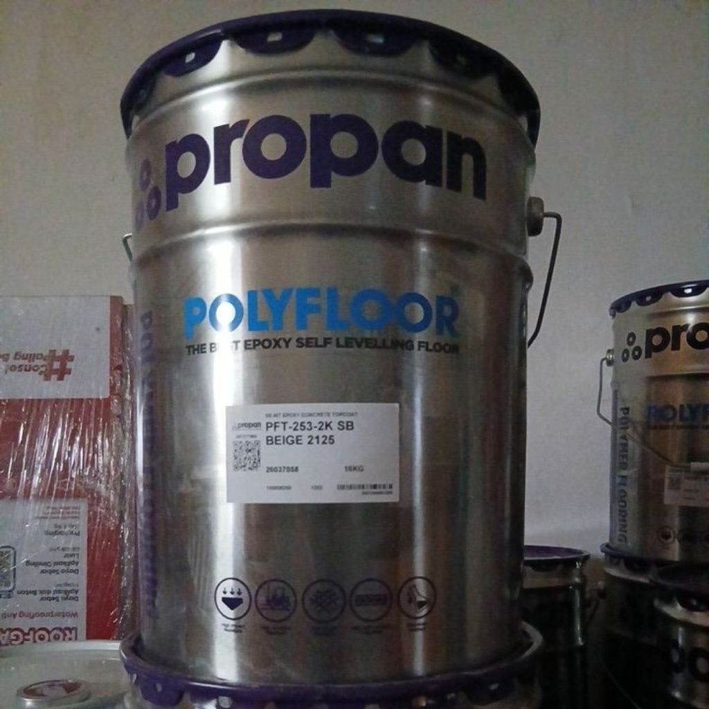 Epoxy lantai propan polyfloor pft-253-2k SB BEIGE 2125
