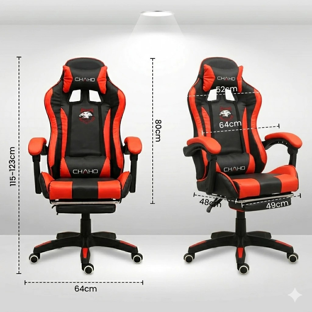 Kursi Gaming Chaho Bangku Gaming Komputer Gamers Kualitas Premium Kursi Gamers Kursi Live