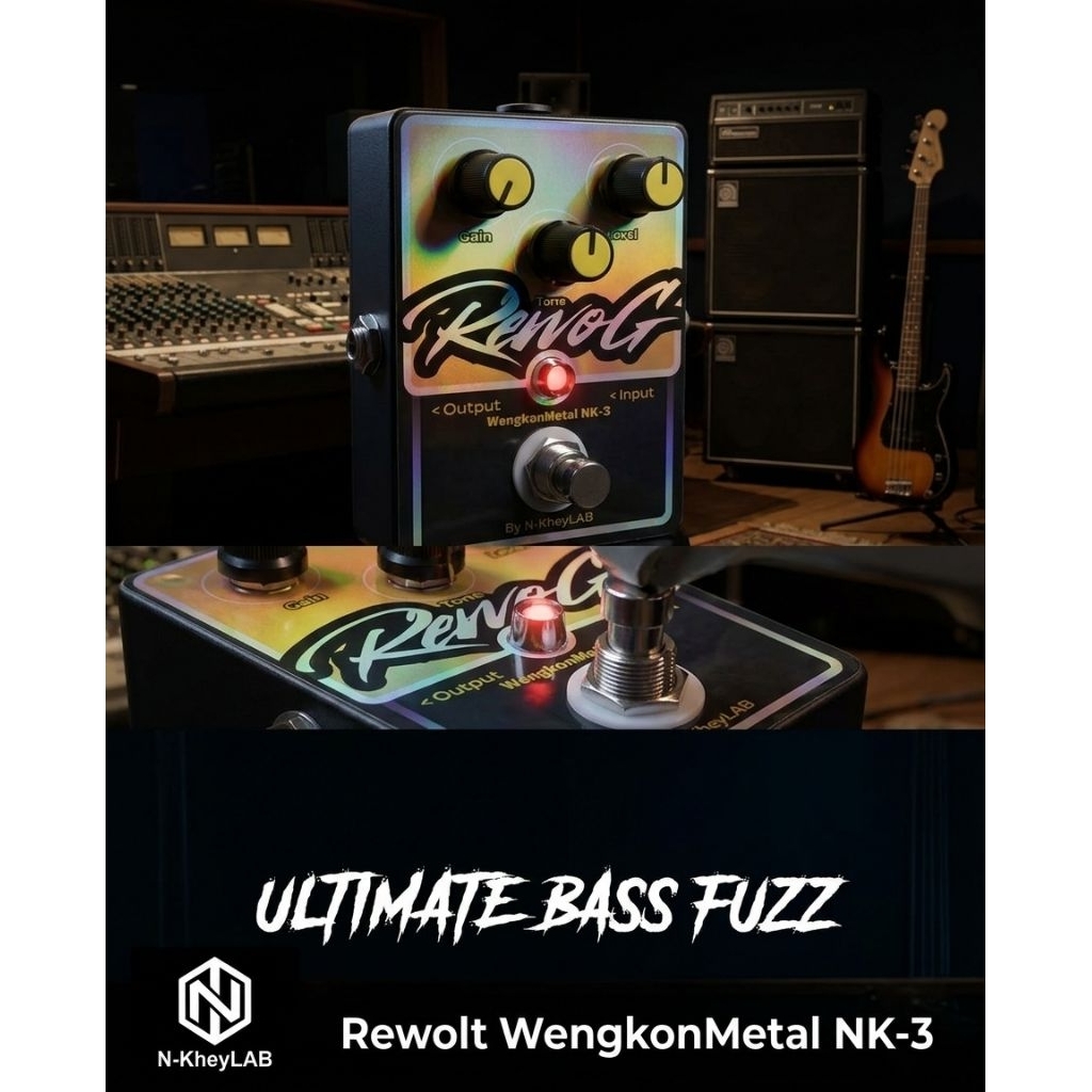 Wengkonmetal NK-3 Fuzz Bass