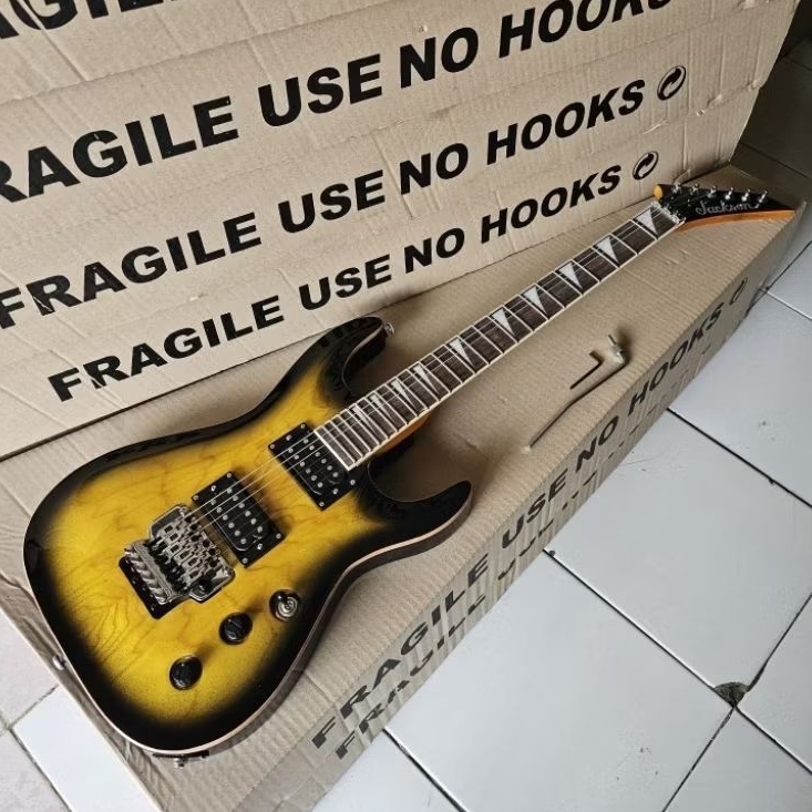 Gitar elektrik jackson dinky sunbrust new