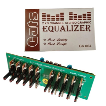Kit Equalizer 10 Channel Stereo