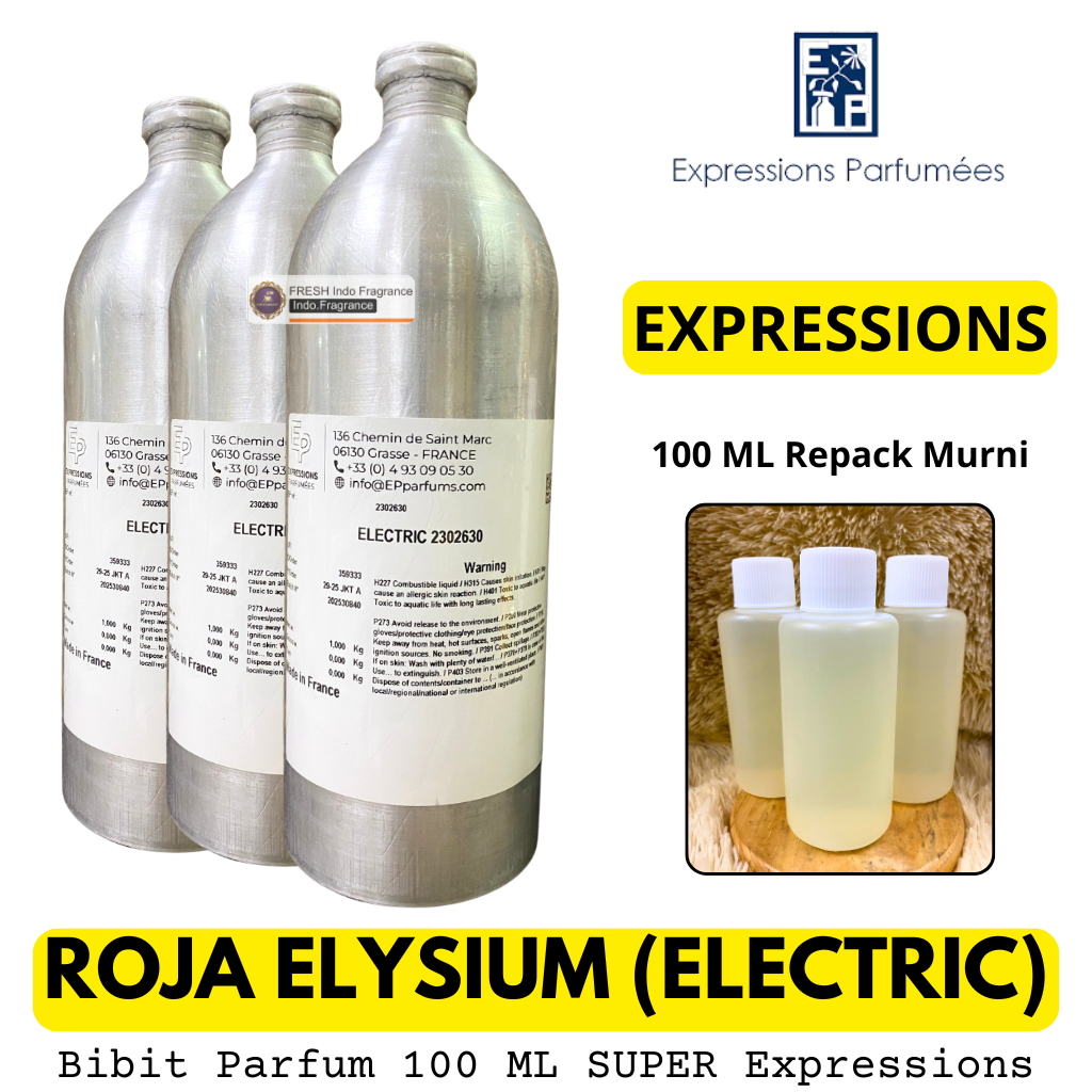 Bibit Parfum ROJA ELYSIUM ( ELECTRIC ) SUPER 100 ML Repack EXPRESSIONS